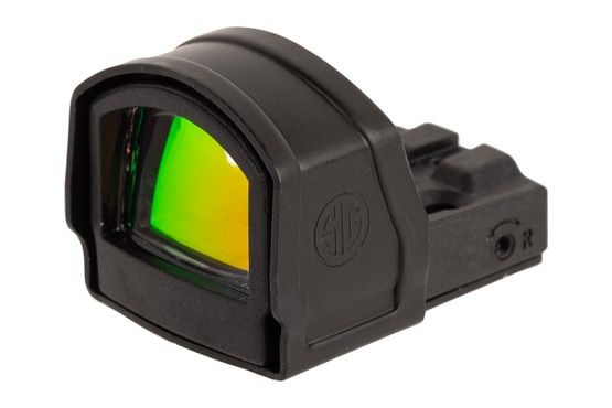 ROMEO Zero Elite Circle Dot Reflex Sight from SIG Sauer has an anti-reflective SpectraCoat on the lens
